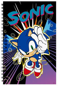 Jumping Sonic Notebook