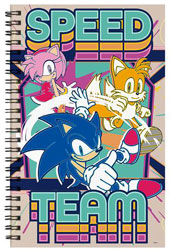 Speed Team Retro Style Trio Notebook