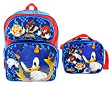 Backpack Lunch Carrier 2PC Sonic Set