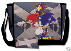 Sonic Shadow Knuckles X Messenger Bag