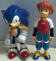 Chris & Sonic compare