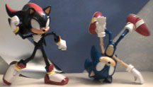 Shadow & Sonic Poseing