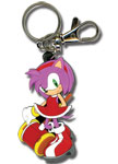 Amy Mallet Flat keychain with clip