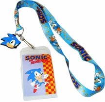 Sonic & Tails Classic Style ID Card Lanyard