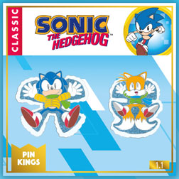 Pin Kings Snow Angels Tails Sonic