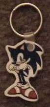 Sonic Adventure Promo Rubber Key Ring