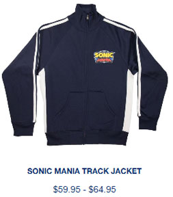 Sonic Mania Track Jacket