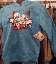 Sonic Speed Blue Hoodie Sweat Shirt JCP