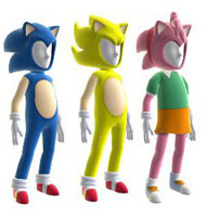 360 Sonic Generations Avatar Costumes