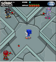 Neopets Sonic Black Knight Game Screen