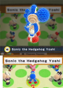 Yoshi Wooly World Sonic Type