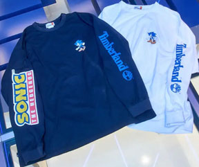 Timberland Sonic Collab Long Sleeve Shirts