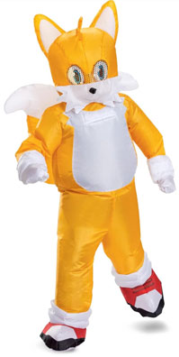 Movie Tails Fan Power Costume