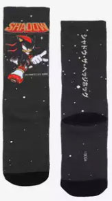 Shadow Speckle Adult Crew Socks Pair