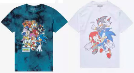 Group Tie Dye & Trio Tee Hot Topic