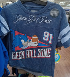 Green Hill Zone Football Modern Tee
