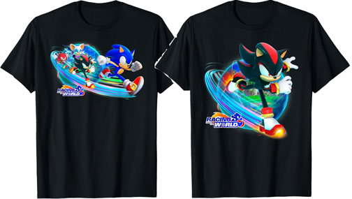 Racing Around The World Key Art Shirts