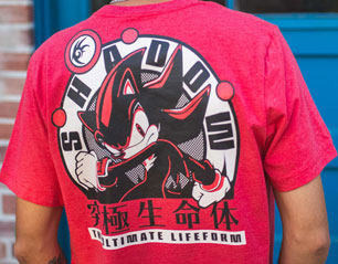 Black Red Shadow Tee