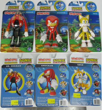 Bendems Tails Knuckles Eggman MOC
