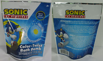 Sonic Color Twist Bath Bomb