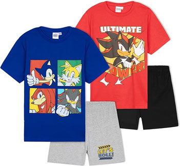 Get Trend 4 Pak Pajama Short Set