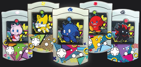 Cptn Alex y2Kaos DC VMU Chao Pins