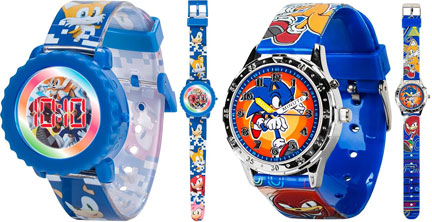 Color Ring LED and Analog Sonic Watch