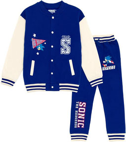 Letterman Style Team Speed Sonic Winter Set