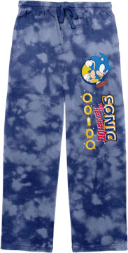 Tie Dye Game Rings Sonic Sweat Pants